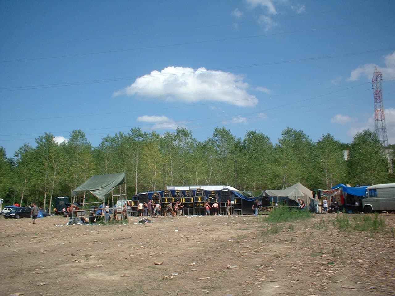 Mur de son teknival