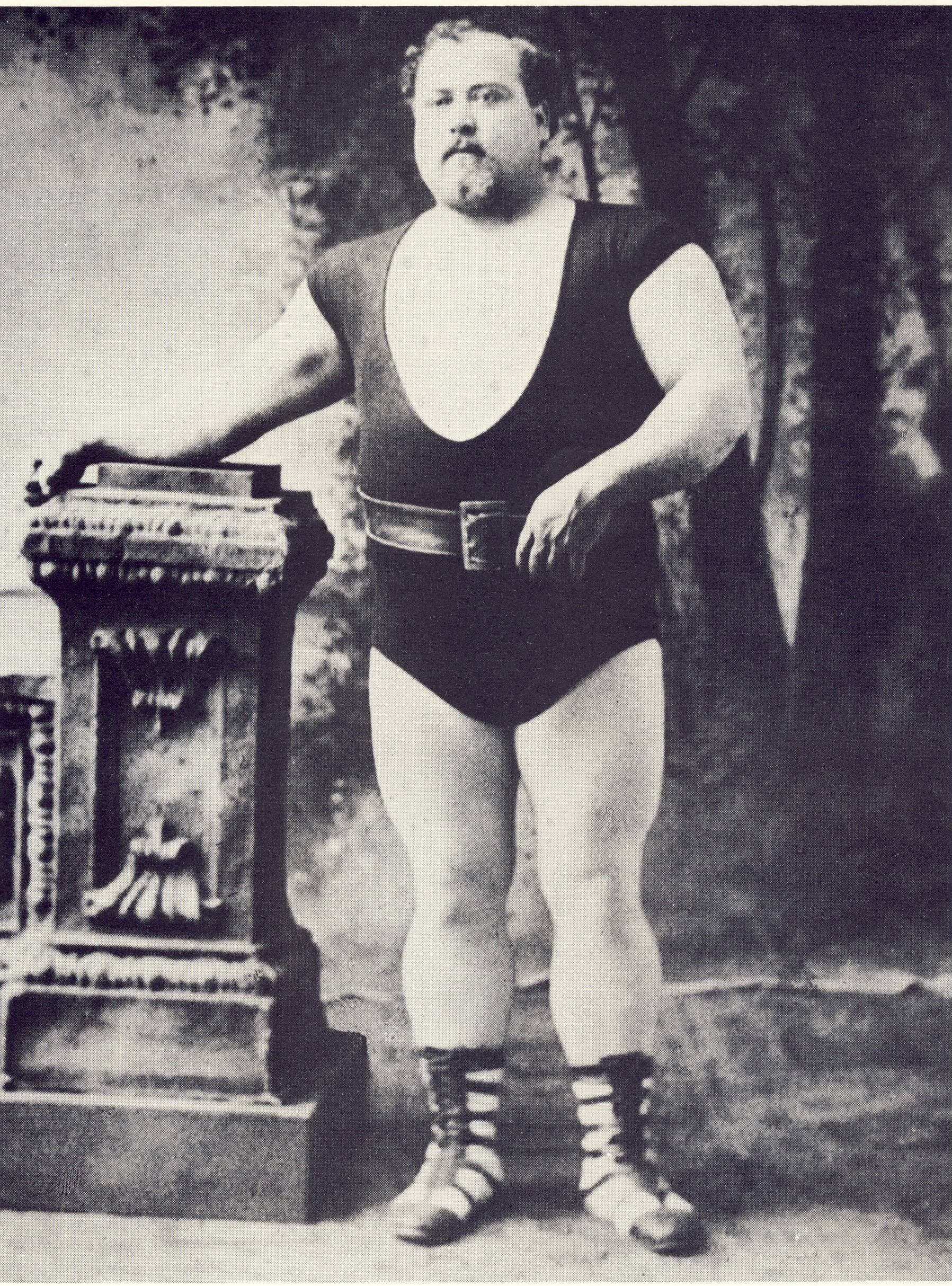 Louis Cyr, l'homme fort