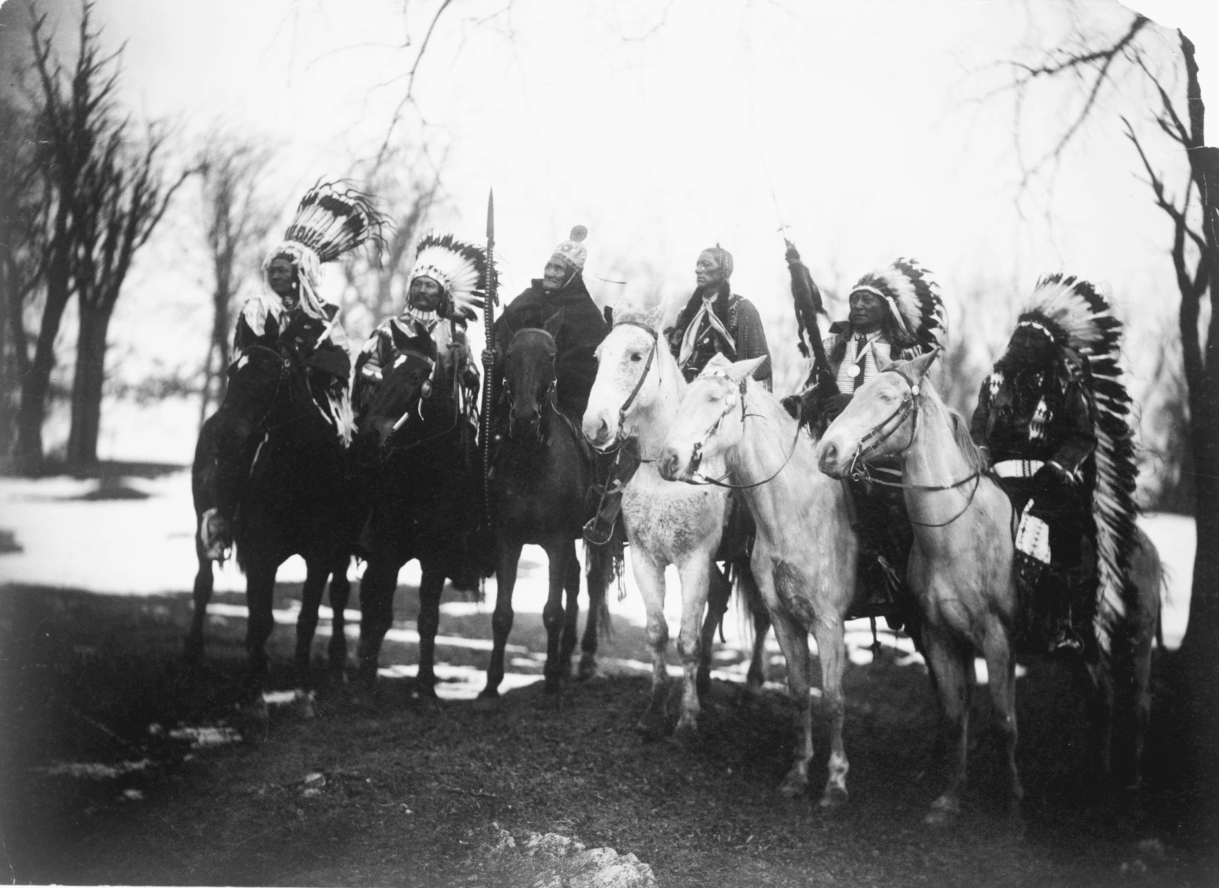 Six tribal leaders