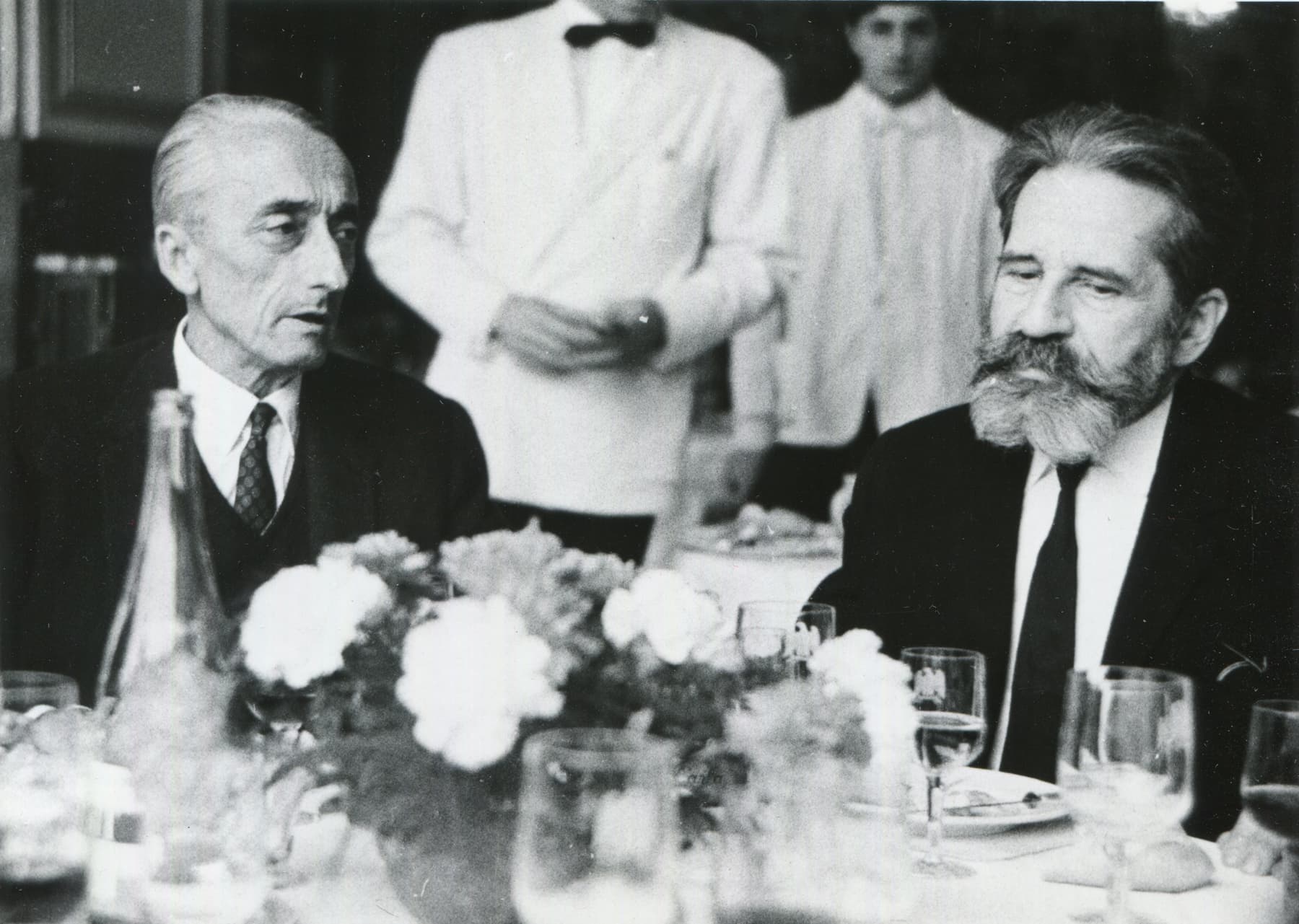 Cousteau with Soviet oceanographer Vsevolod Timonov