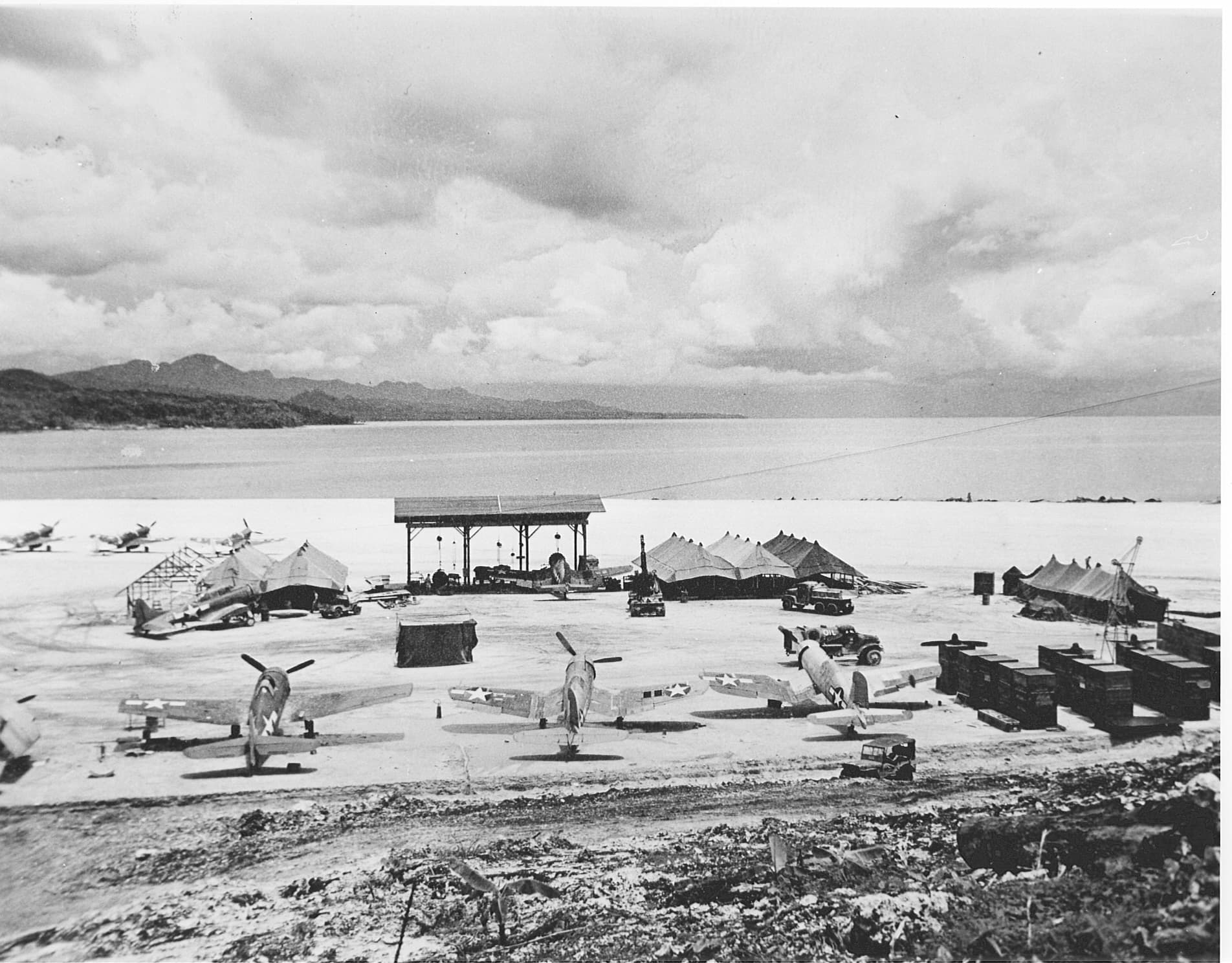 Vella Lavella airfield Dec 1943