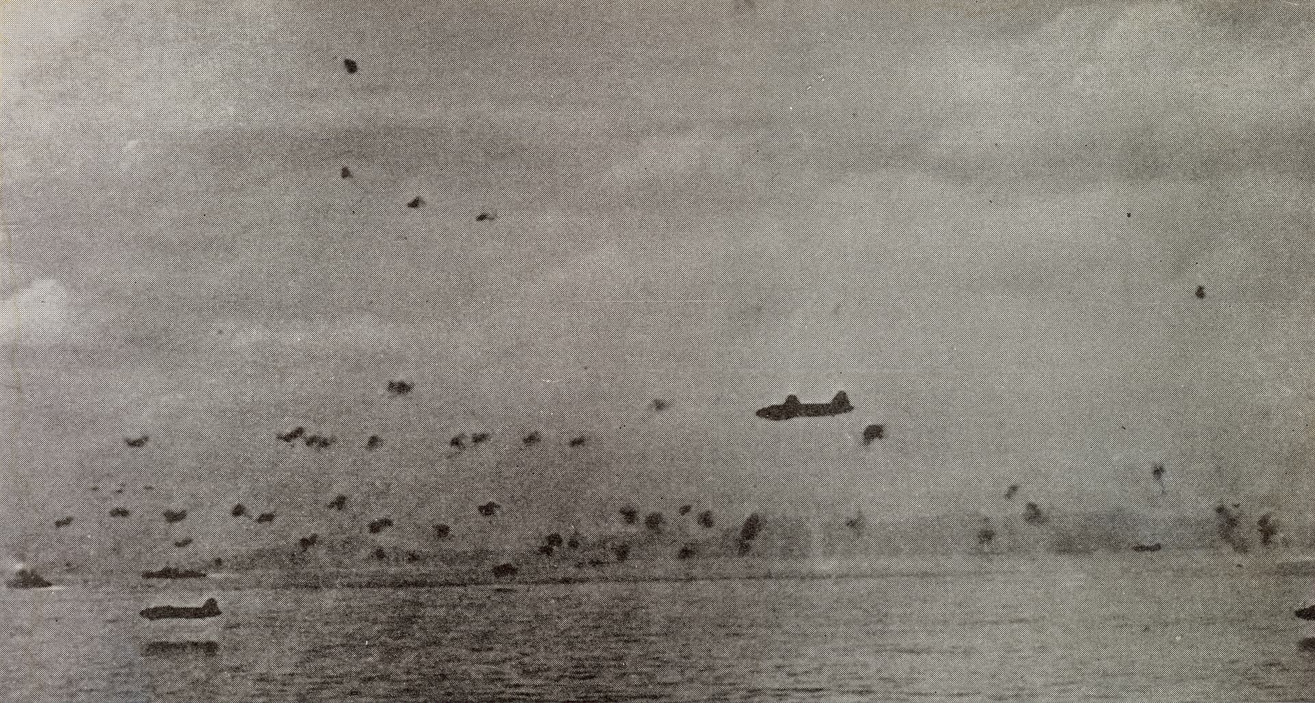 Japanese Aerial Raid in World War II