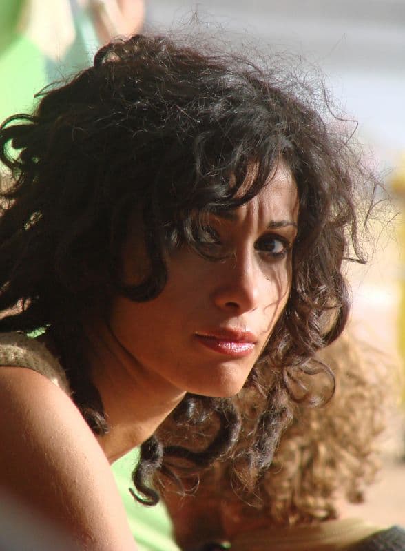 Portrait of a visitor in the shade