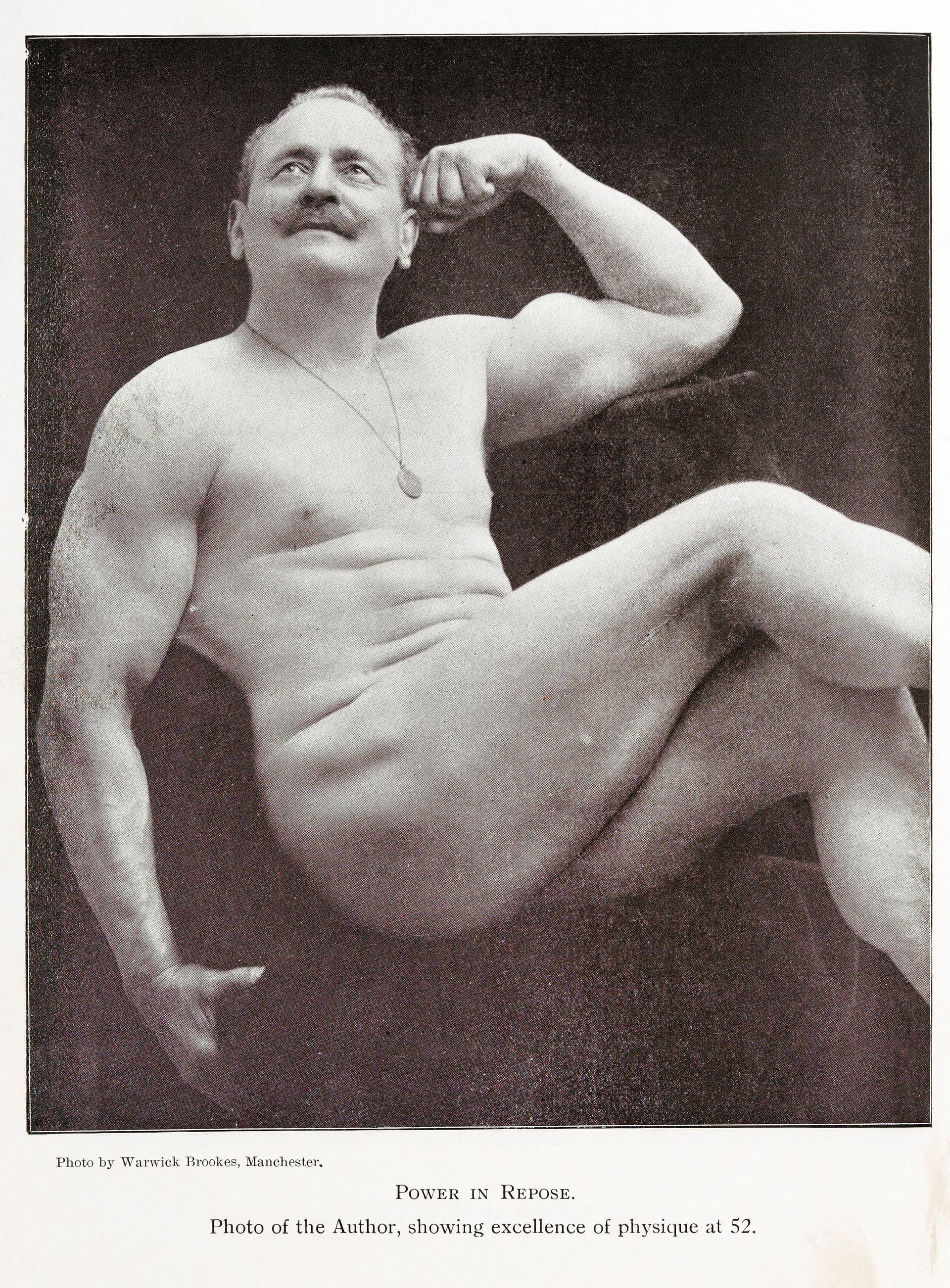 Eugen Sandow at fifty-two