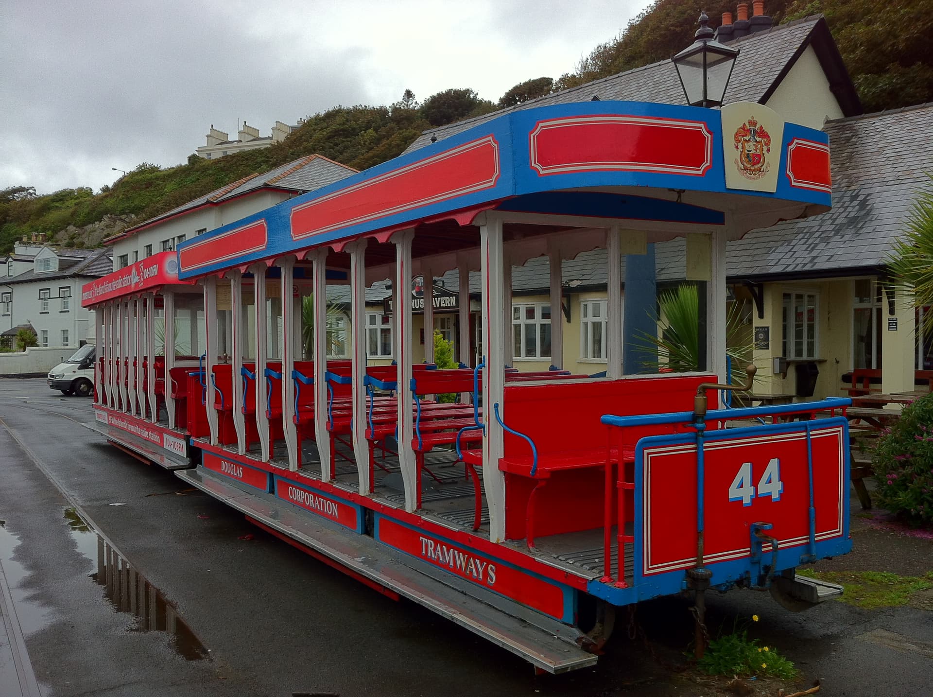 Horse tram 44 at Derby Castle