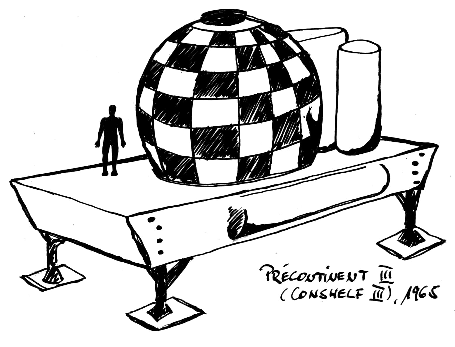 Conshelf III, the 100-metre habitat, 1965