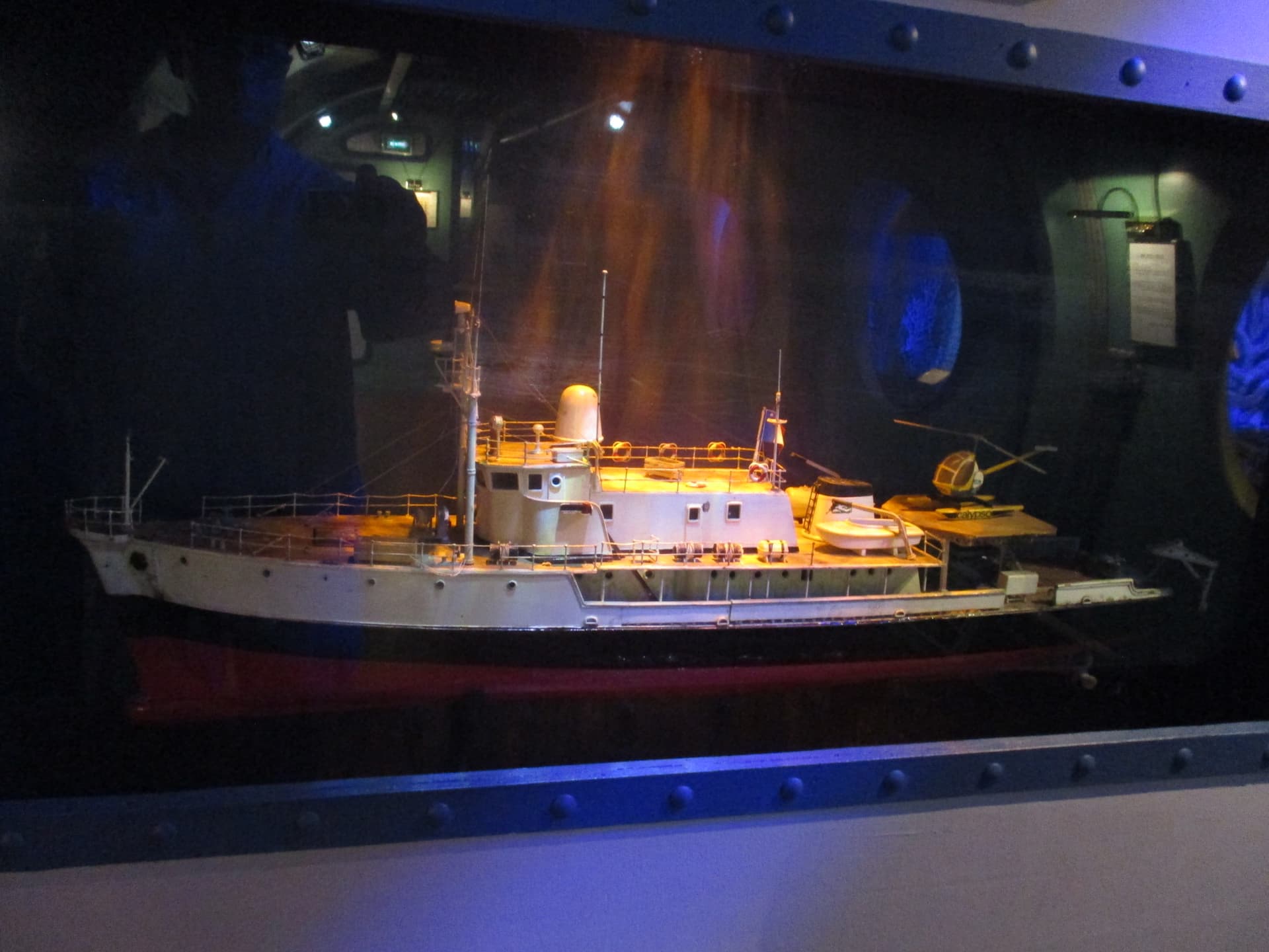 Scale model of the Calypso