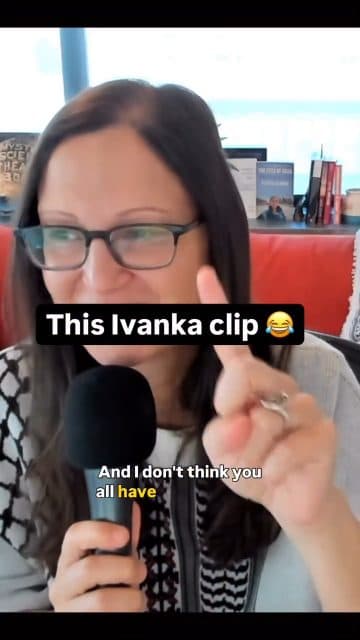 Ivanka talking about visions of “her island” is crashing me out lol