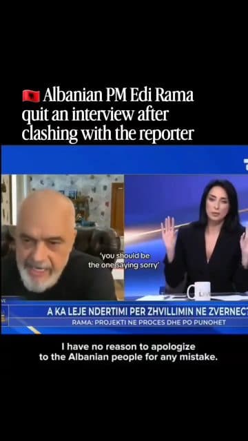 ked out of a high-profile media interview after clashing with a reporter over mounting