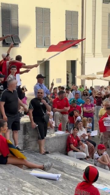 Protesta Kombëtare sot e diasporës shqiptare në Genoa (Genova).