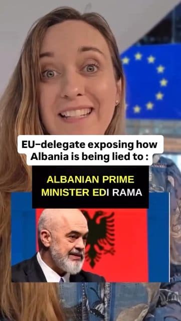 EU directly challenged Rama. @cristina_guarda , an Italian Member of the European Parliament and