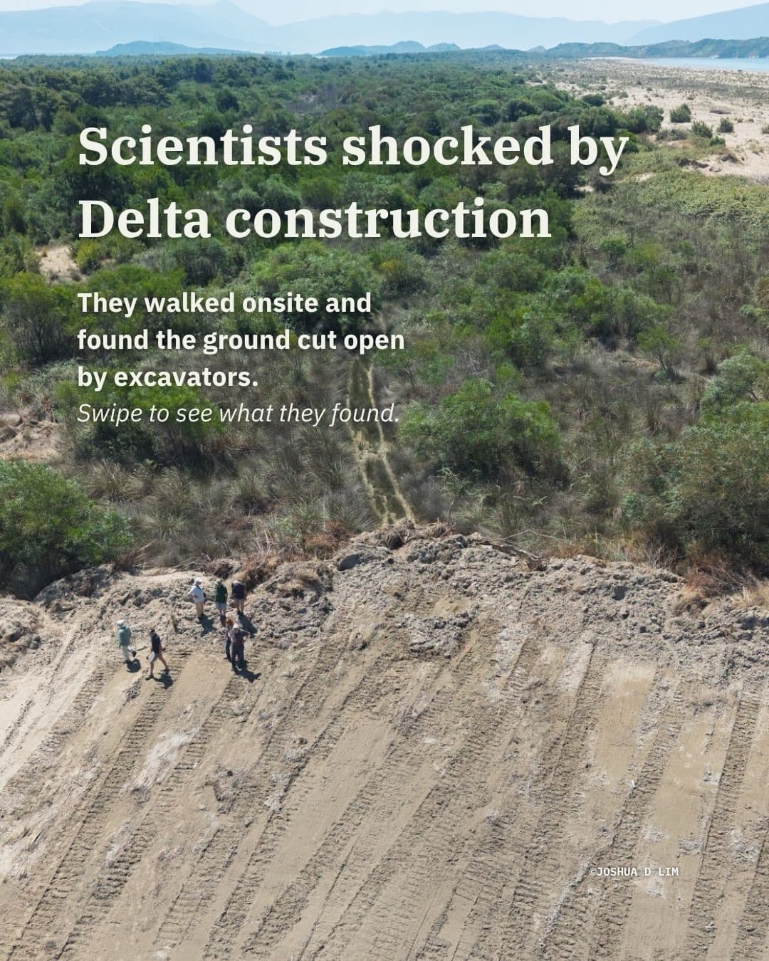 The scientists who built the case for the Vjosa came back to the delta today, and what they foun