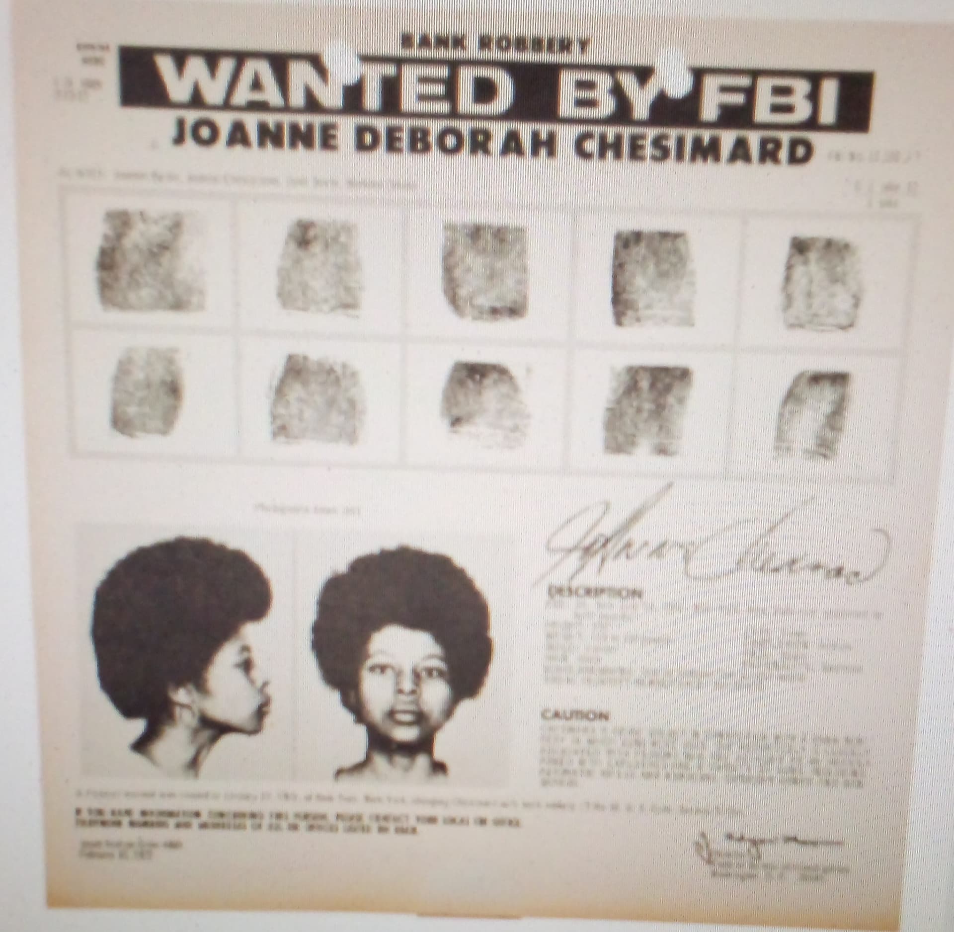Listed under her birth name