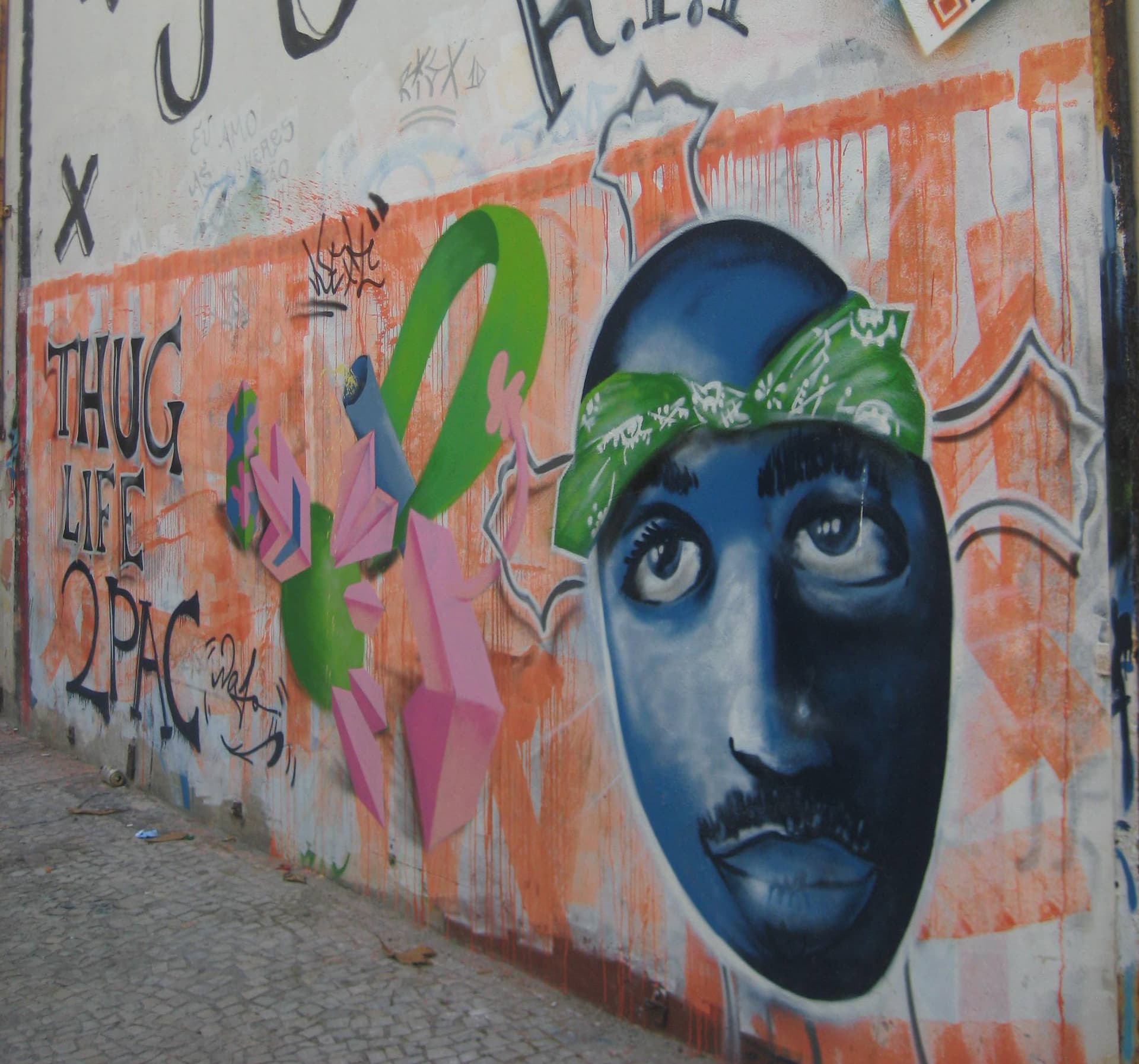 Painted on a wall in Ipanema