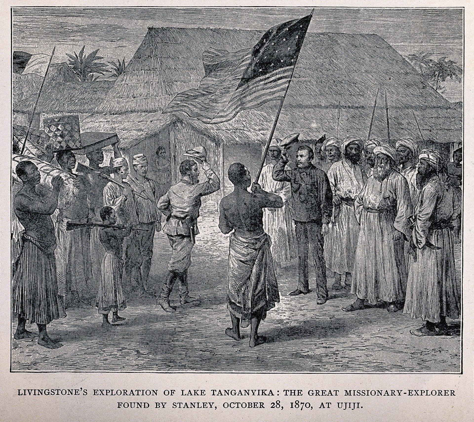 Stanley meets Livingstone (1871)
