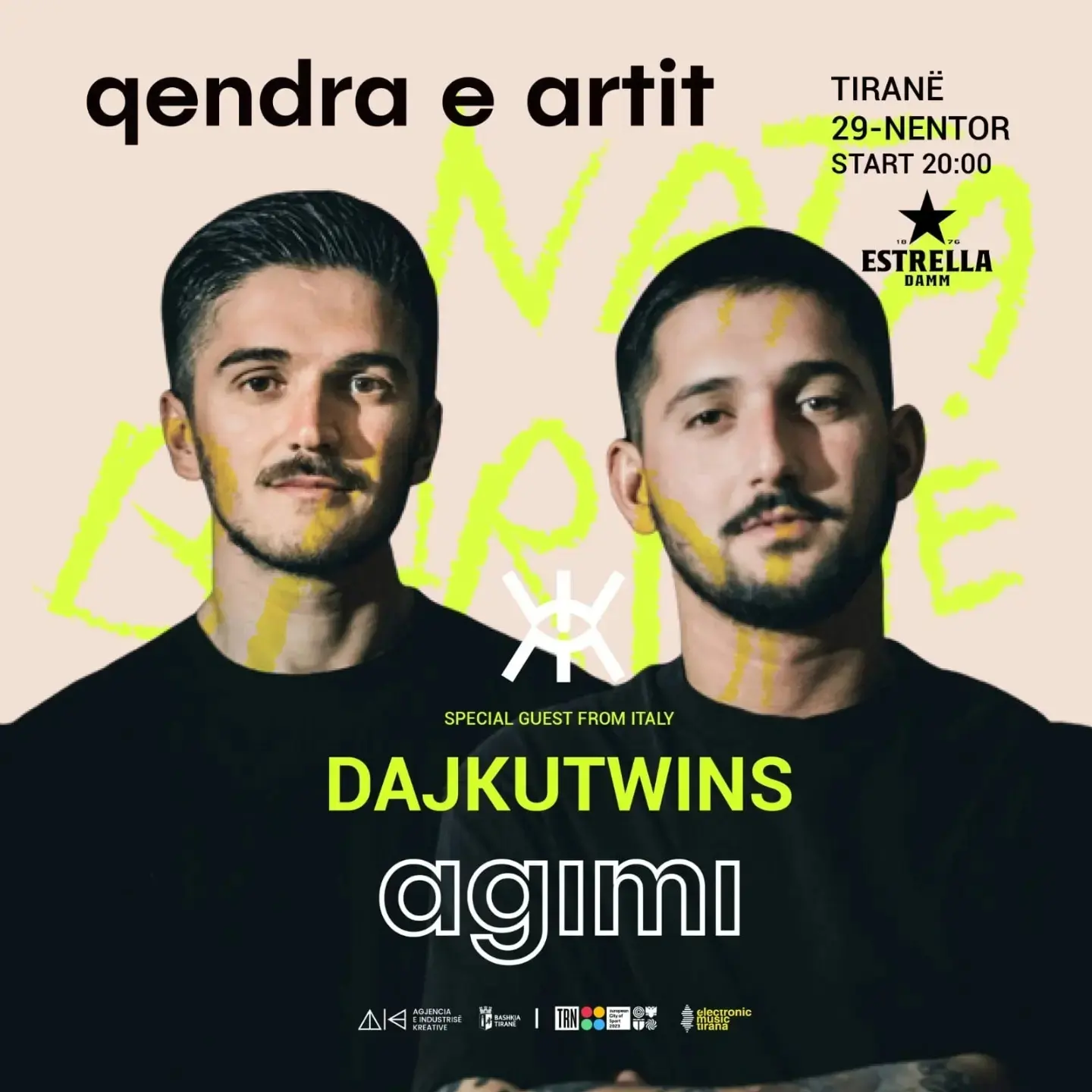 Agimi Art Center is honored to present the line up for the Whit Night event on