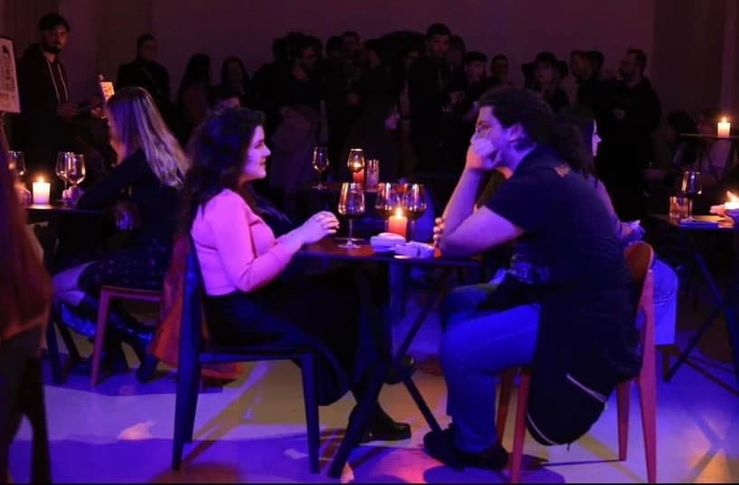 Në datën 🗓️ 15 shkurt, Qendra e Artit Agimi organizoi "Speed Dating" party