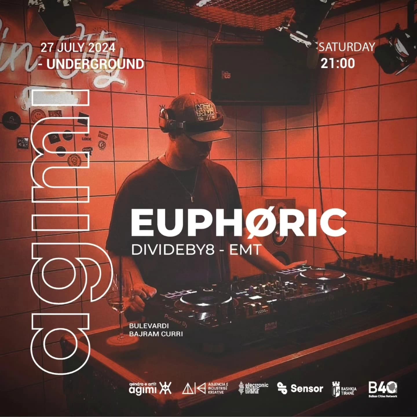 Immerse yourself in an evening of captivating electronic music with EUPHØRIC