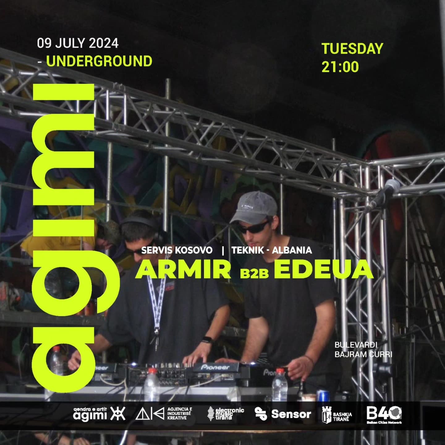 Location: Tirana, Underground Agimi
