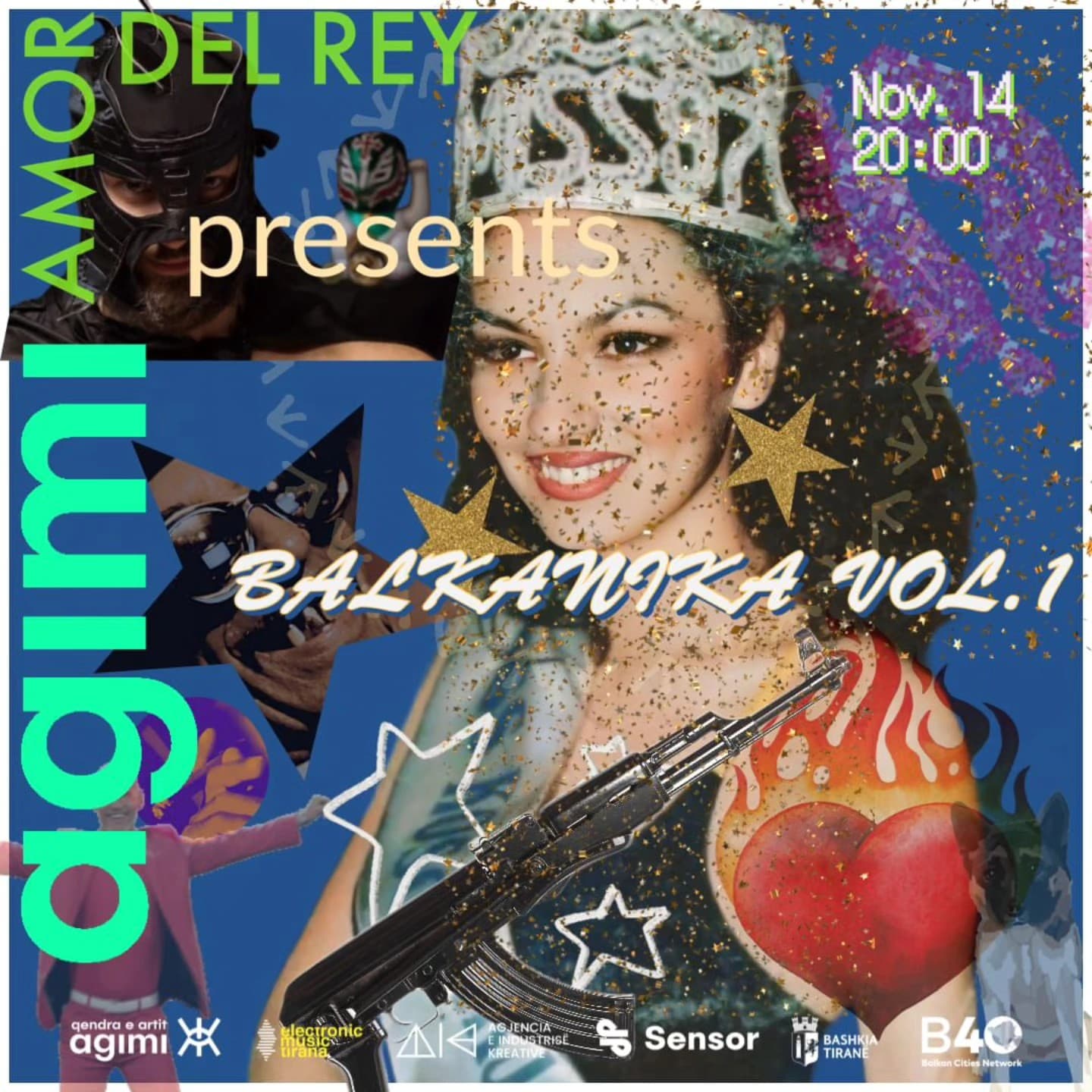 AMOR DEL REY presents BALKANIKA VOL