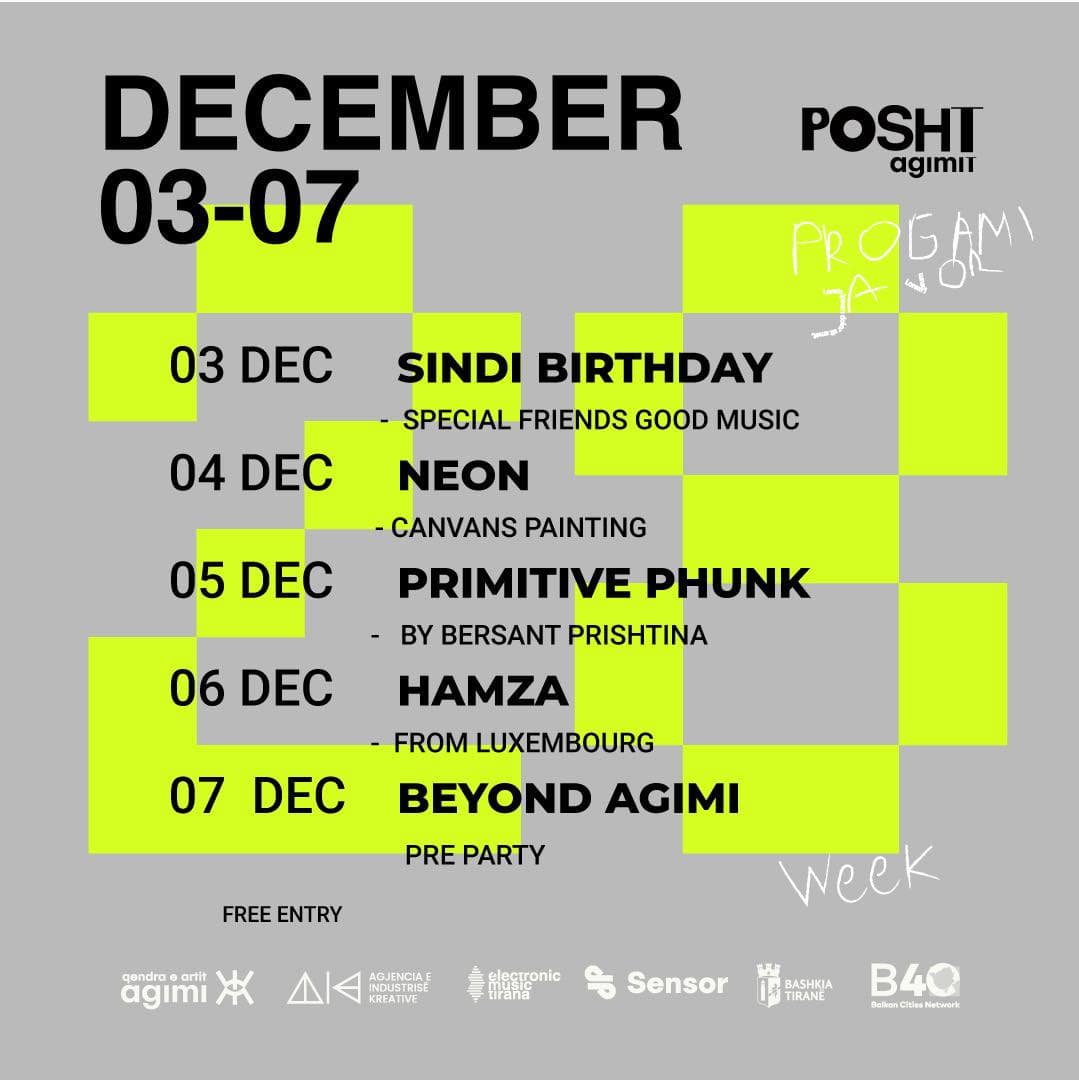 Java 28 - 🌎Pertej Agimit 🌎 - 📆03 Dhjetor - Sindi Birthday (Good Music,Speci