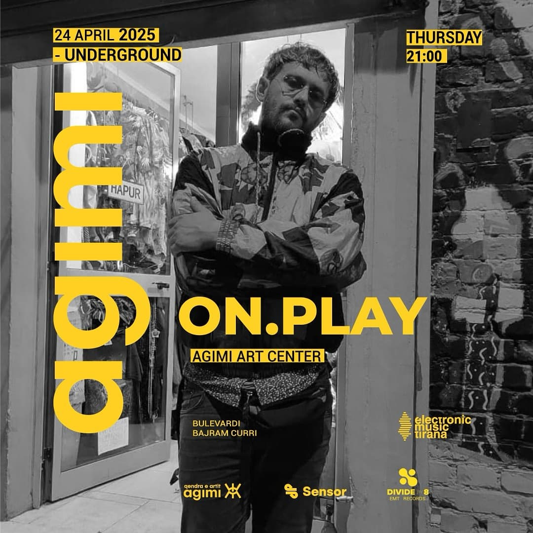 21:00 - 📆E enjte 24 Prill - 🎈Sound @on.play📍 @agimi.entertainment - Një nat