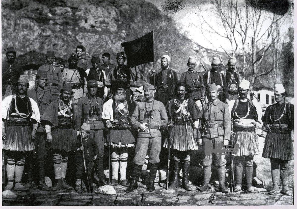 Austro-Hungarian soldiers with the Albanian Legion
