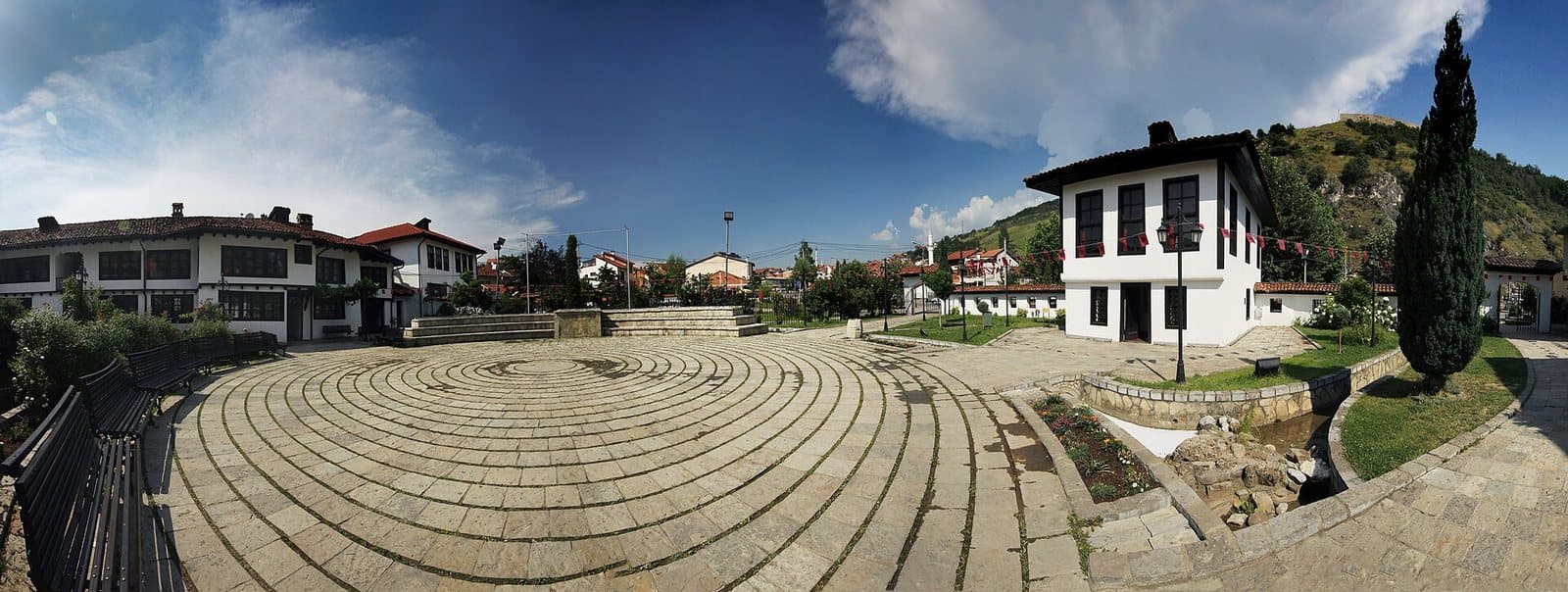 Panorama of the League of Prizren complex
