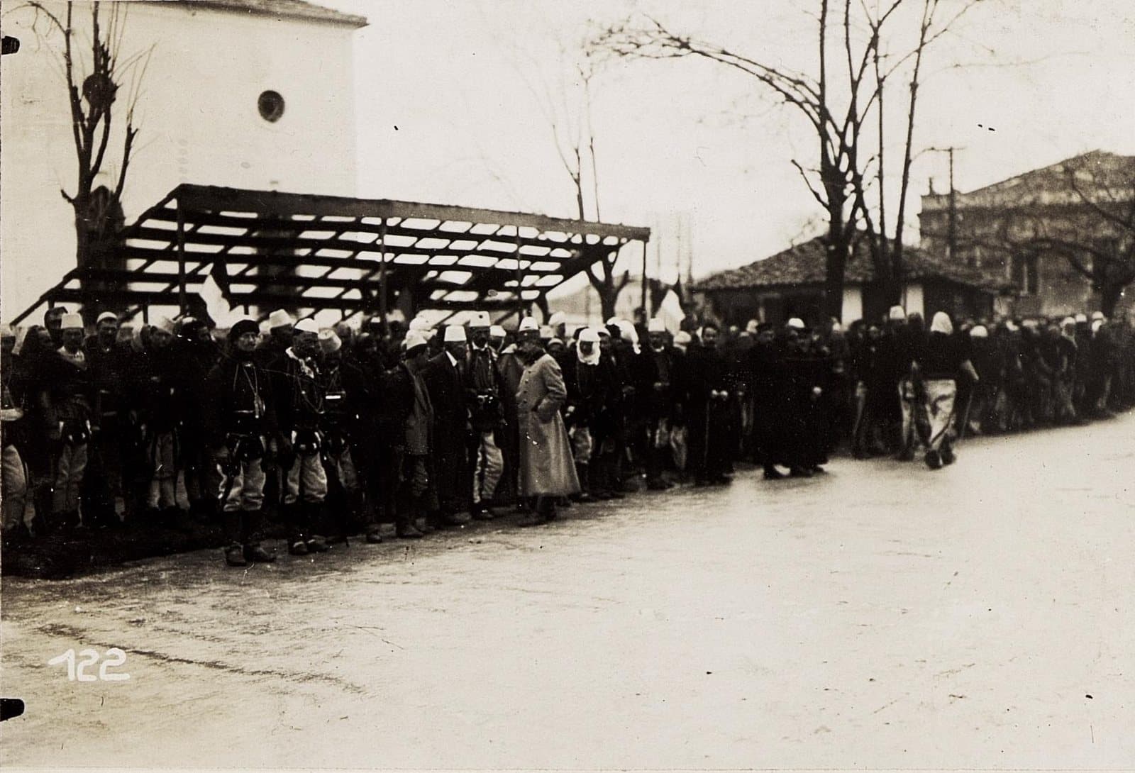 Albanian deputation at Shkoder