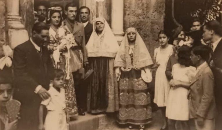 Arbëresh wedding in Palermo, 1942