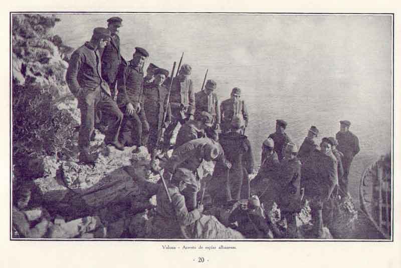Arrests in Vlore, 1916