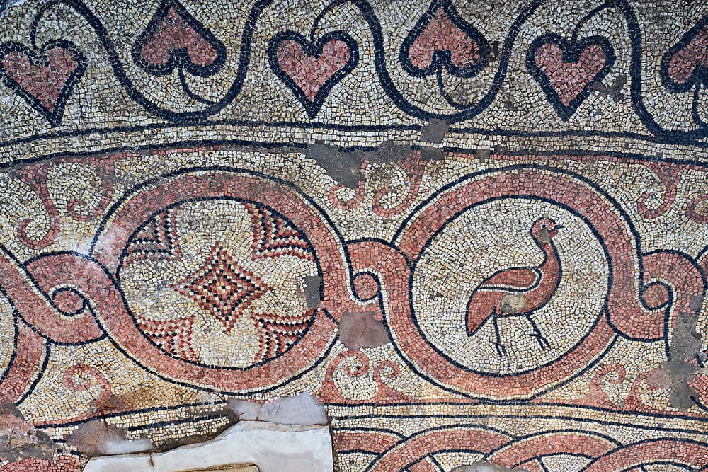 Butrint mosaic, Baptistery (5th century)