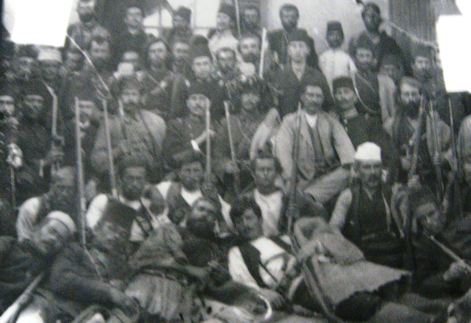The band of Qani Bey, 1908