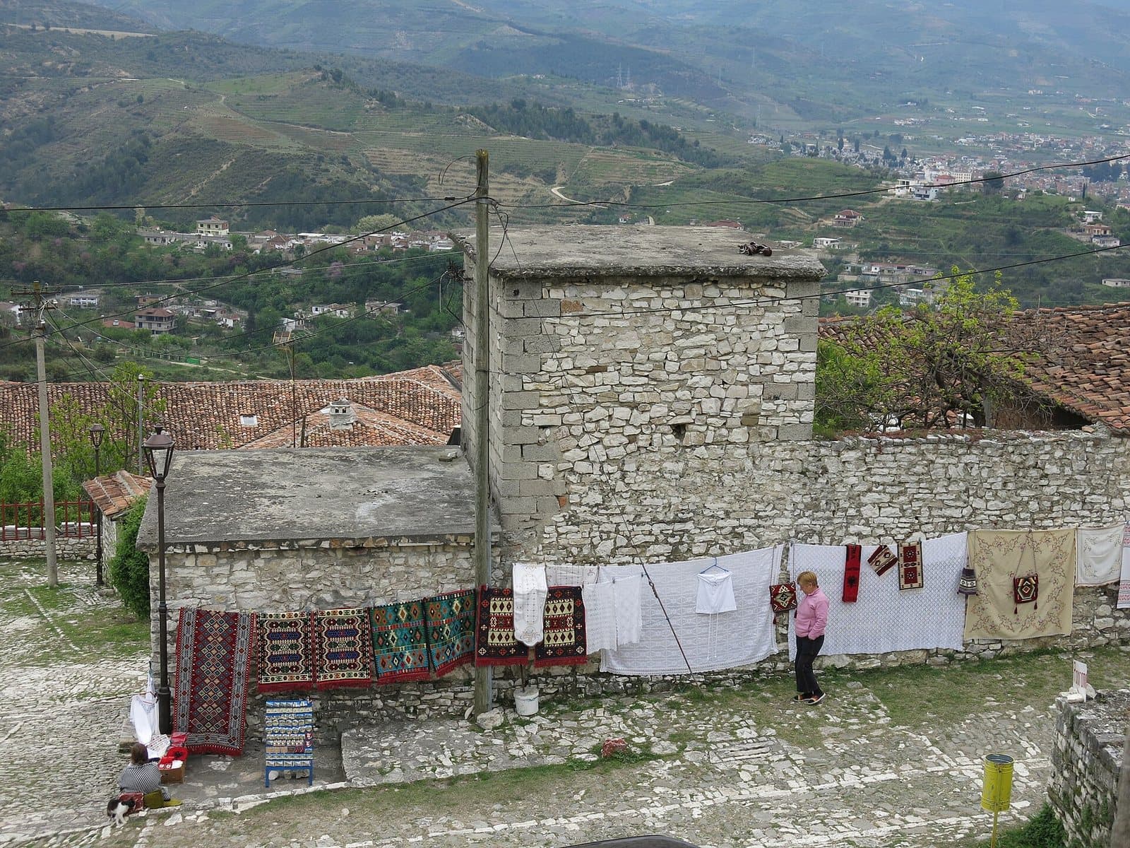 Berat from the east wall of the citadel