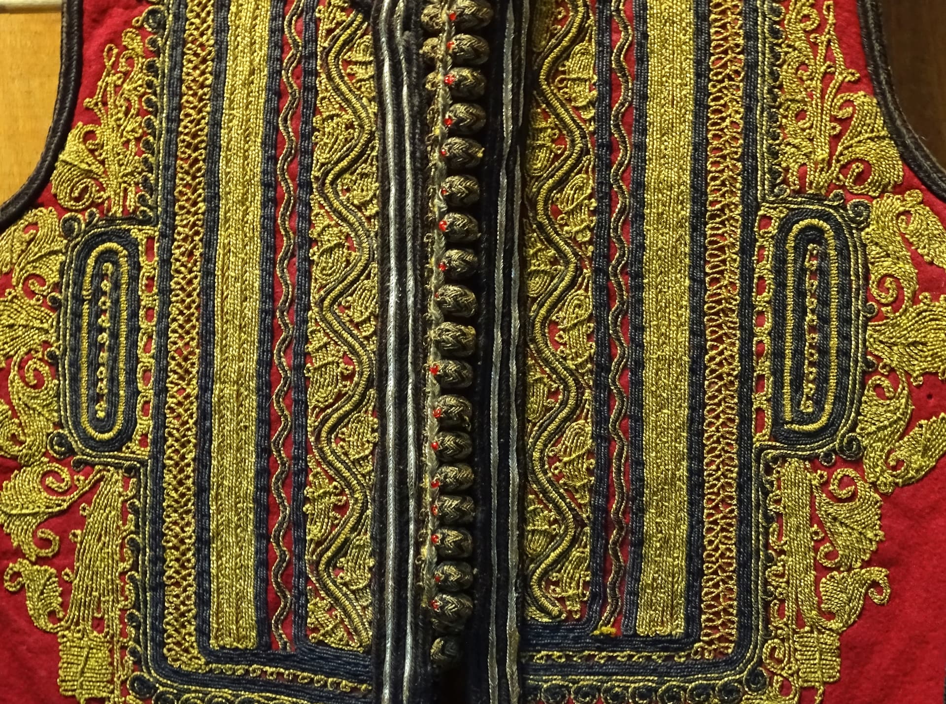 Embroidered woman's jacket, Berat Ethnographic Museum