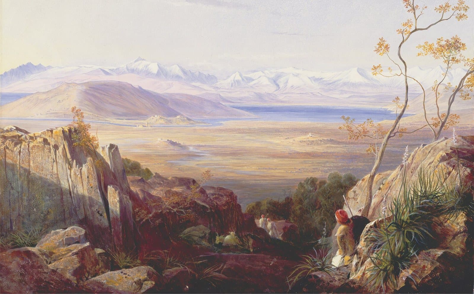 Butrint painted by Edward Lear