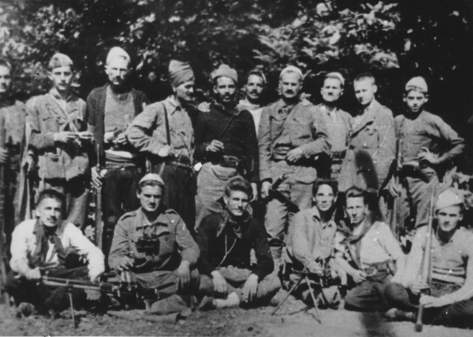 Partisans in Malesia, northern Albania
