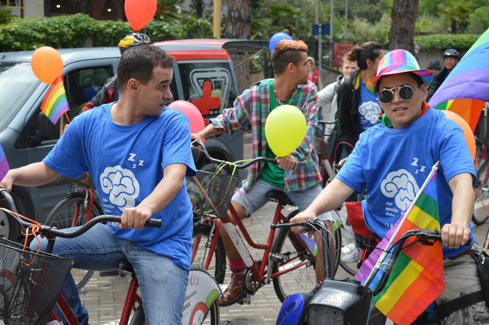 Pride march in Tirana, 2016