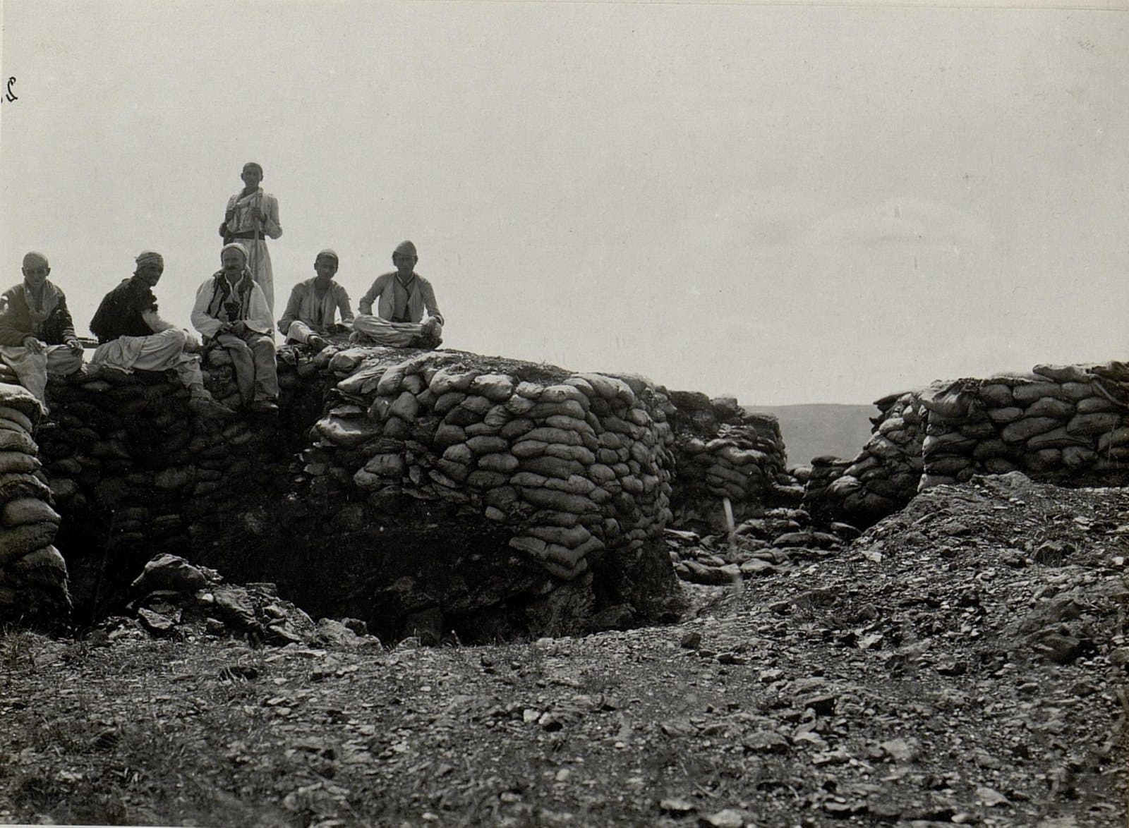 Gun emplacements on Bardanjolt