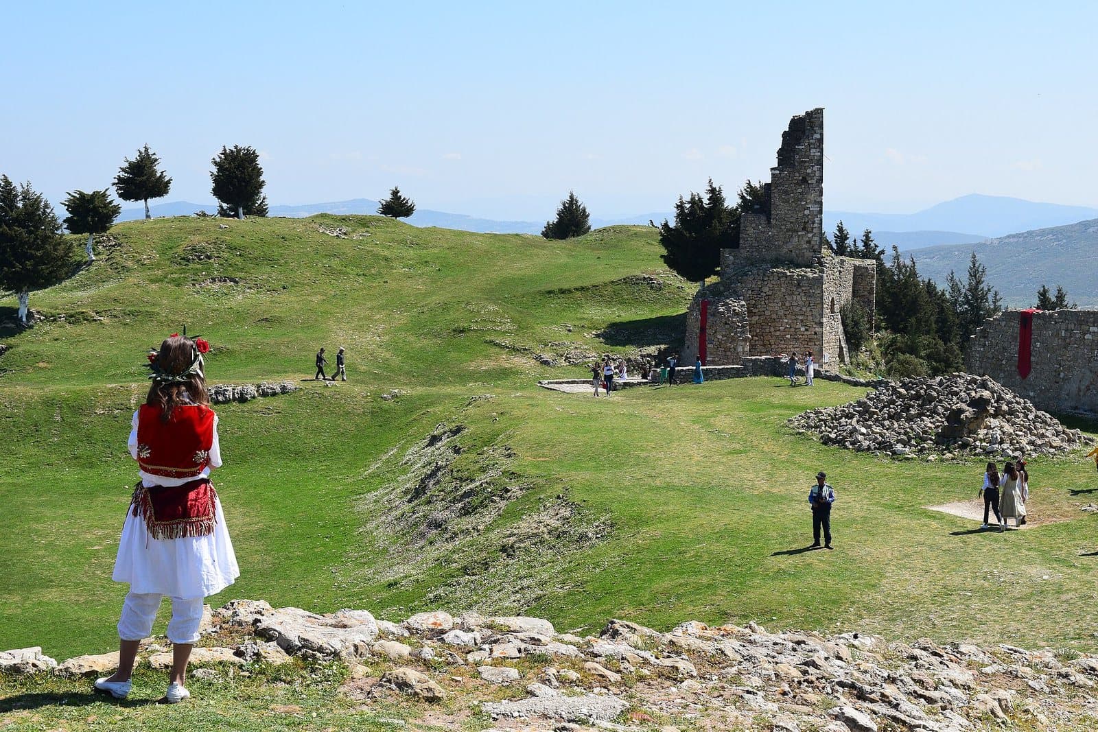 Kanina Castle above Vlorë