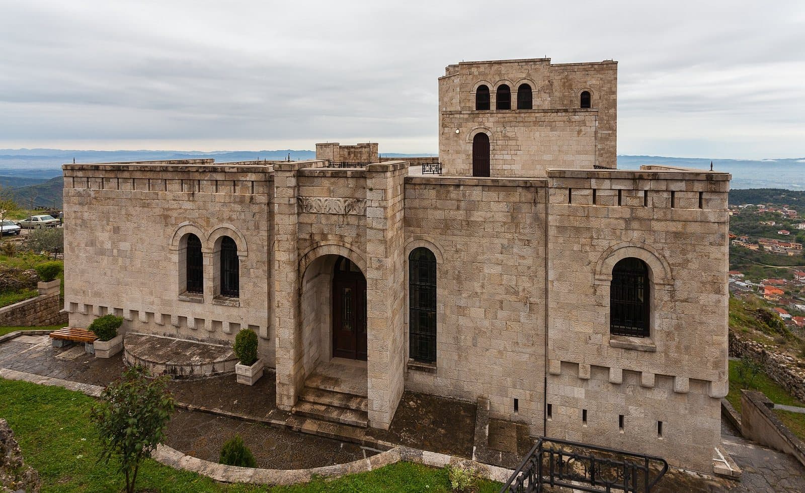 The Skanderbeg museum at Krujë
