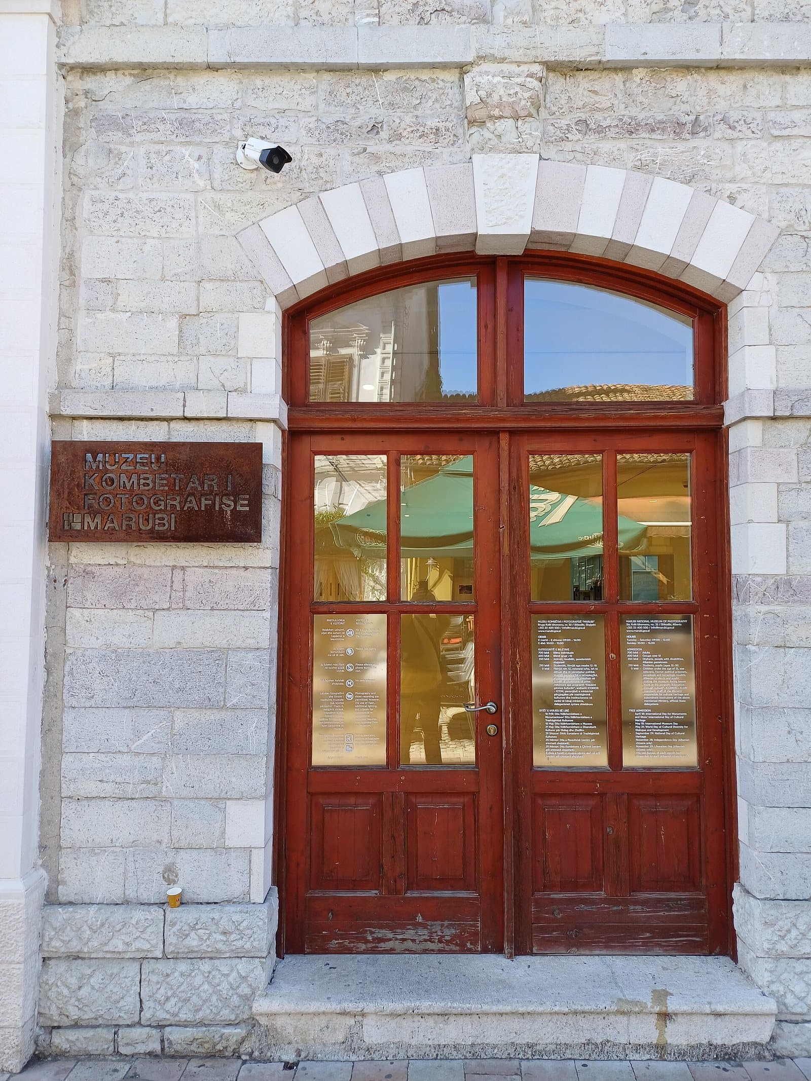Inside the Marubi museum