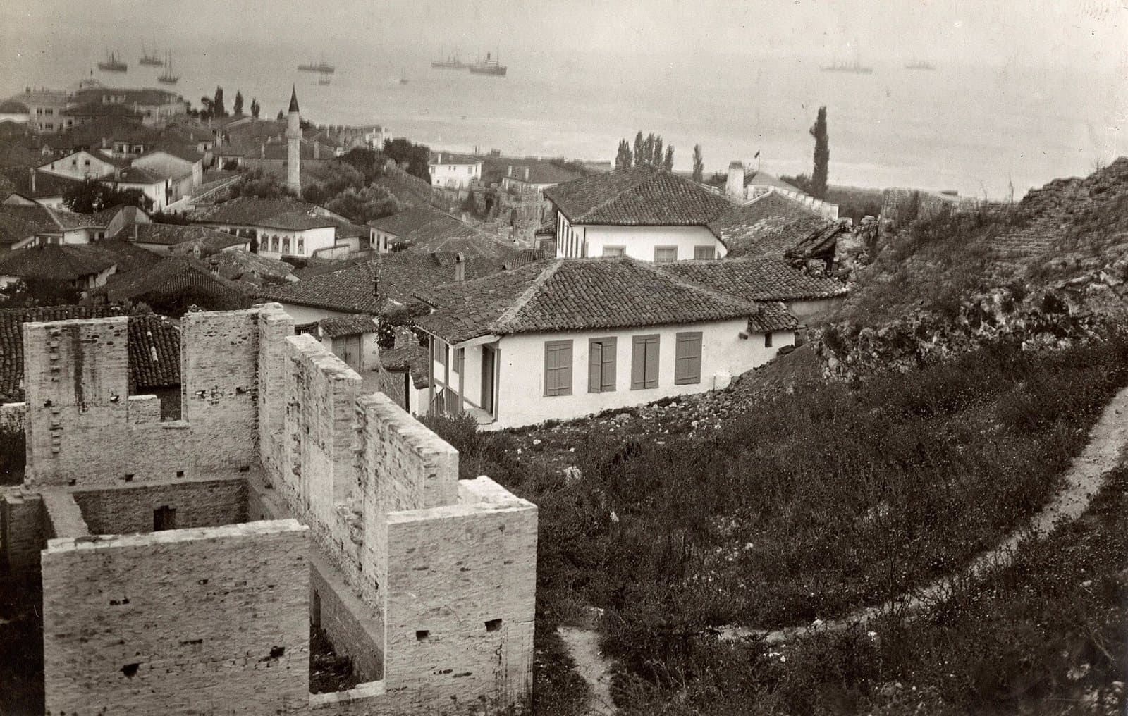 The repaired house of Esad Pasha Toptani, Durrës