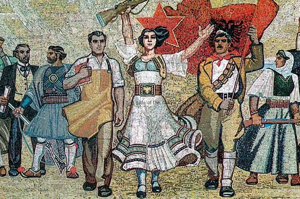 Original preparatory design of the National Historical Museum mosaic