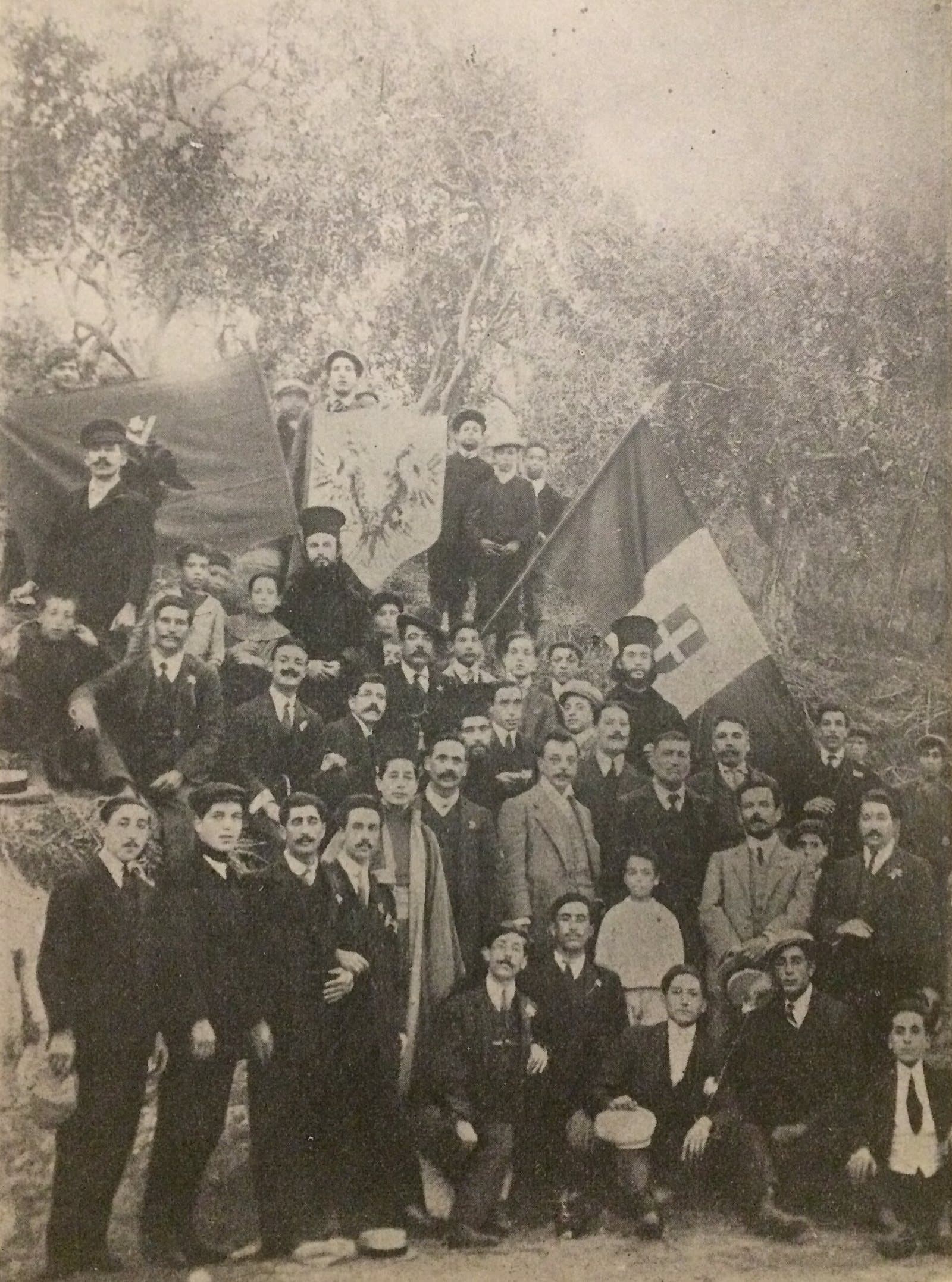 The Pro Albania demonstration at Piana degli Albanesi
