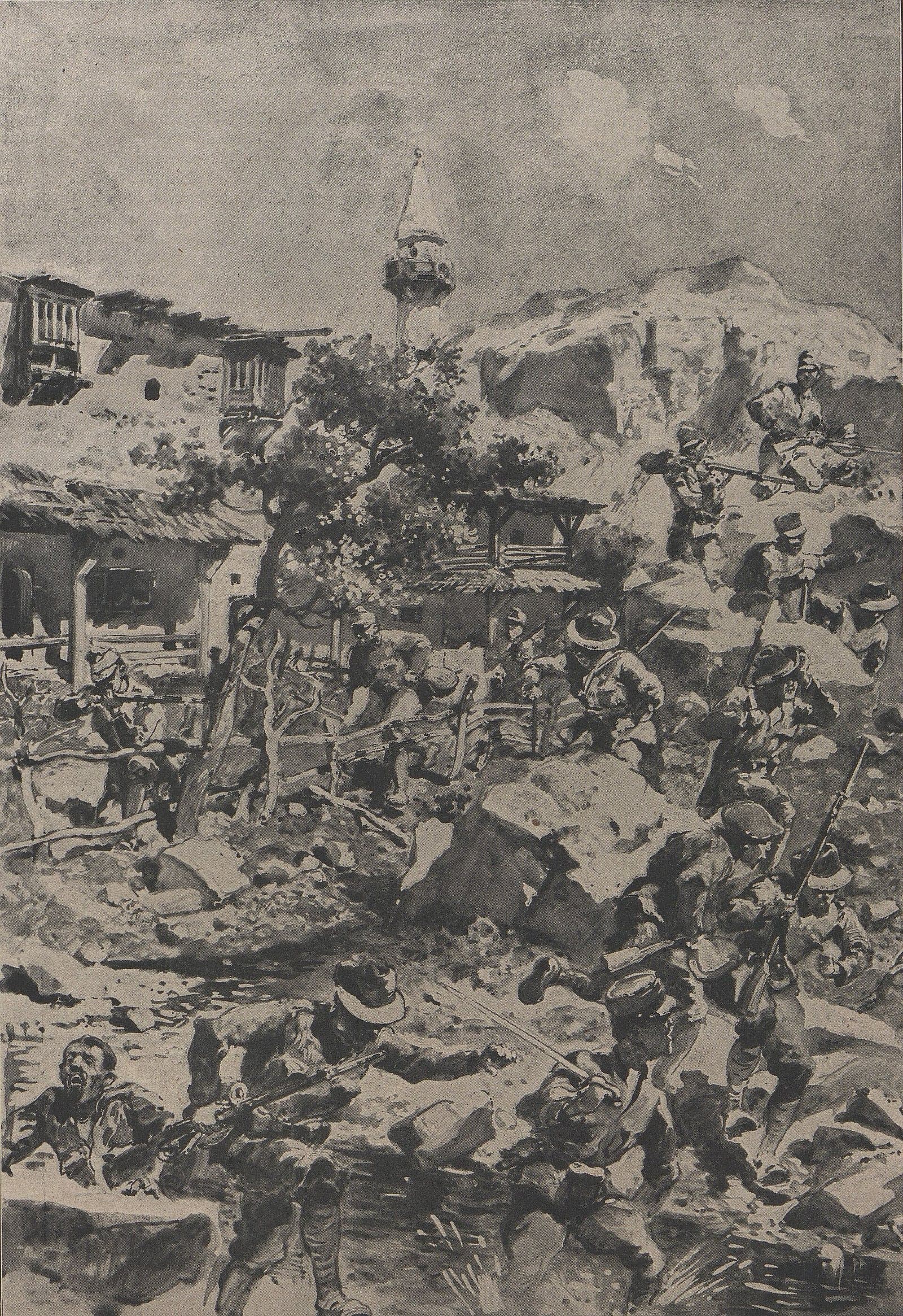Austro-Hungarian advance between Fier and Berat, 1918