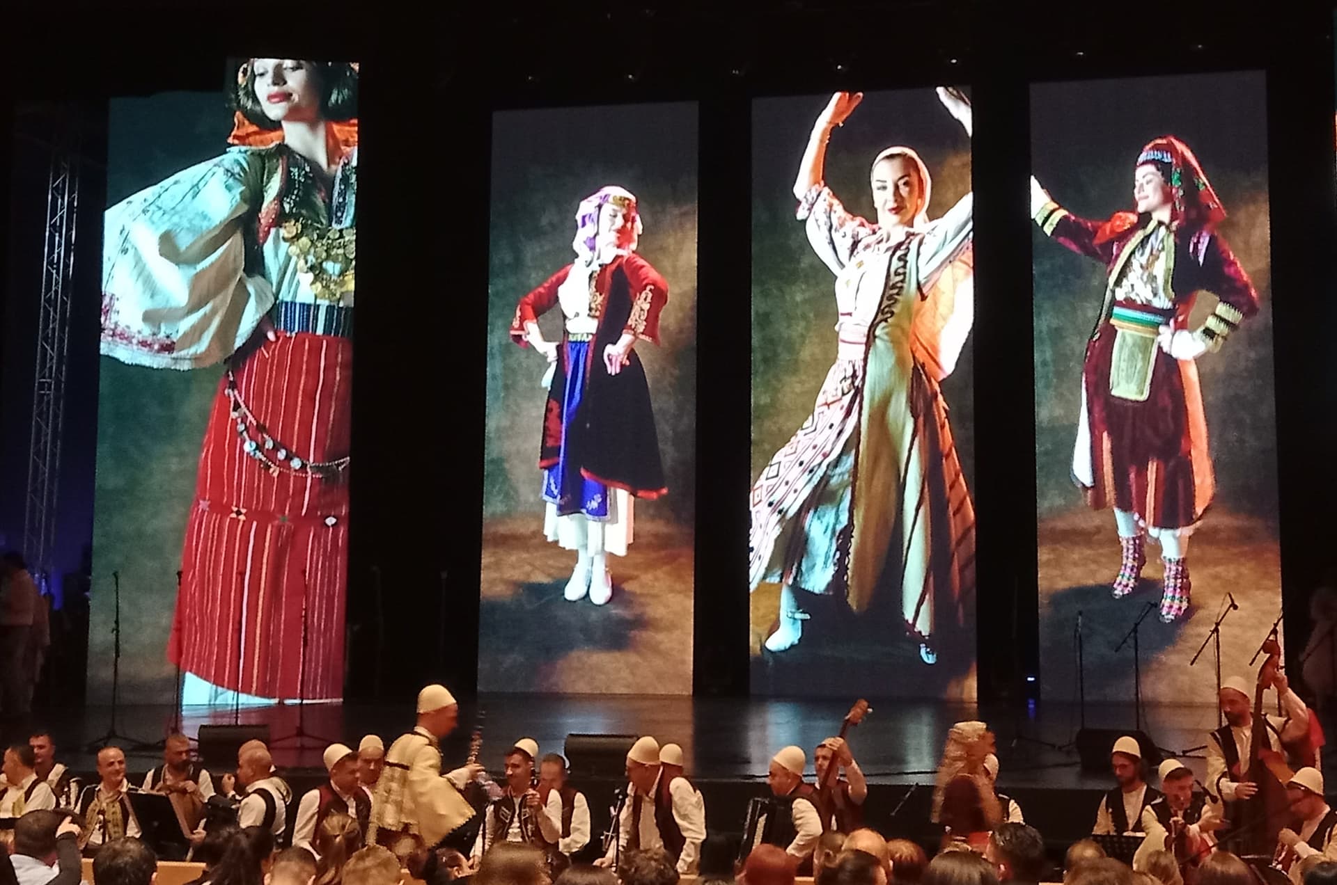 Performance at the National Theatre of Opera and Ballet, Tirana