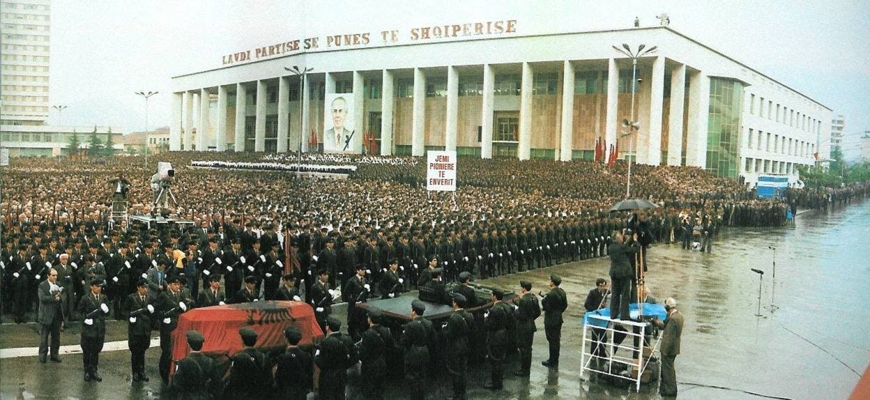 State funeral of Enver Hoxha