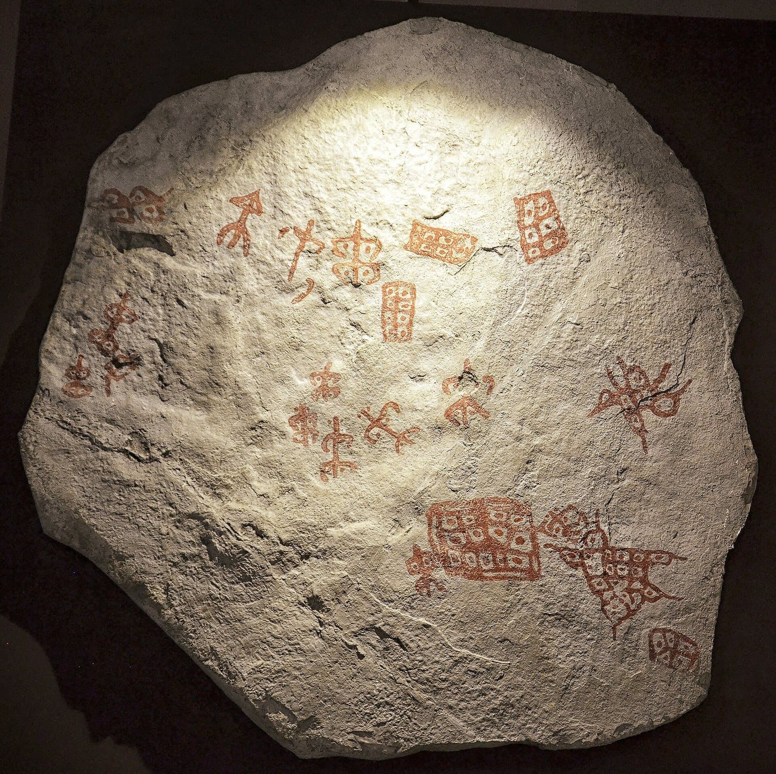 Copy of the Lepenice rock art