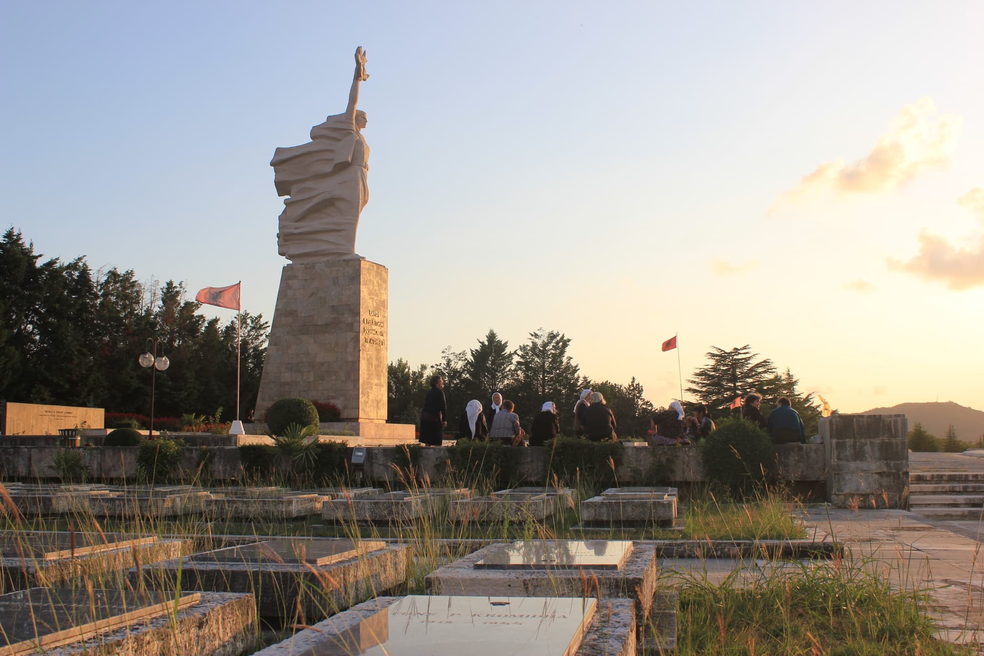Mother Albania statue, Tirana Martyrs' Cemetery